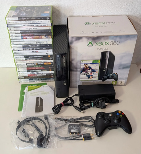 Xbox 360 250 konsole ovp - e, gb